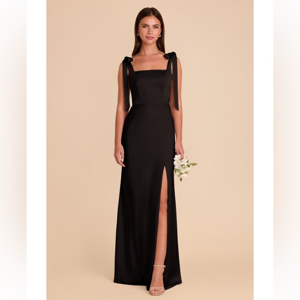 Birdy Grey | Alex Dress | Matte Satin Black